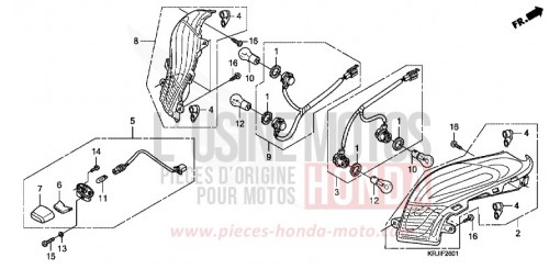 FEUX COMBINES ARRIERE (FES1257/A7) (FES1507/A7) FES1257 de 2007